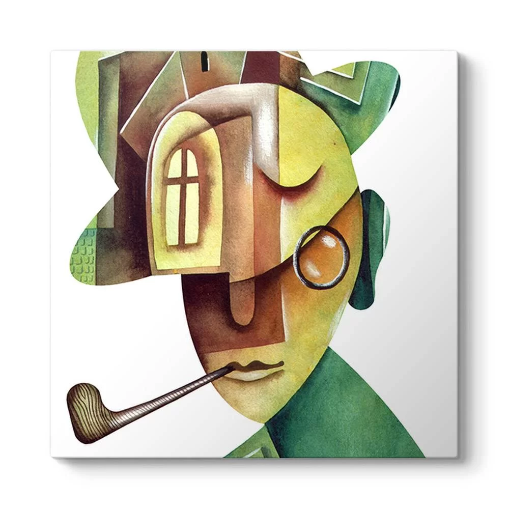 Cubist Face Tablo - Model 3